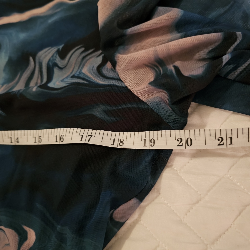 Anne Klein Paint Swirl Dress - Picture 5 of 9
